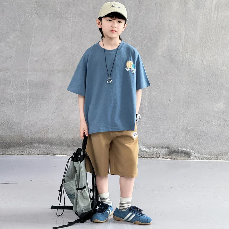 Детский спортивный комплект для мальчиков CITY BOY MADALLO, Yellow Clothing Sets — фото 4