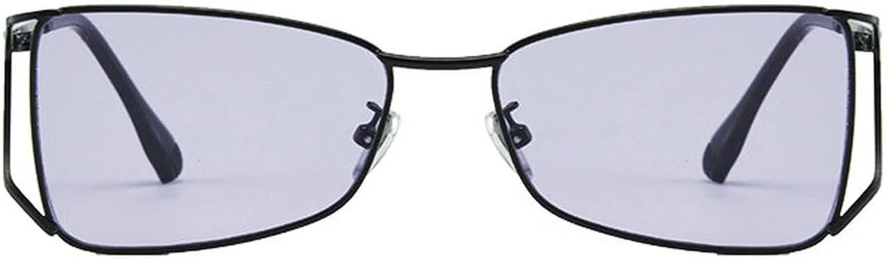 

Винтажные солнцезащитные очки Laureles «кошачий глаз» для женщин, квадратная металлическая оправа, большие солнцезащитные очки для мужчин, летние очки, C4