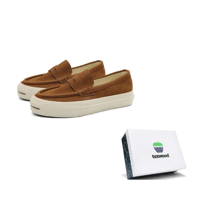 

TEXWOOD Кроссовки Casual Coverage Low Top мужские коричневые, цвет Brown