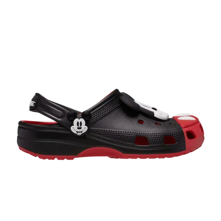 Классические сабо Disney x Crocs Mickey Mouse, черный