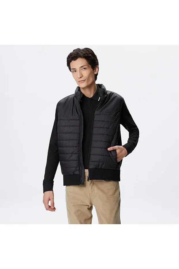 Мужское пальто с коротким рукавом Lacoste, 05S-Black
