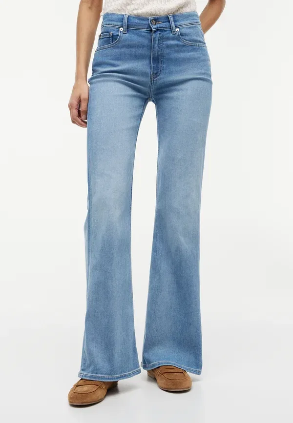Джинсы клеш из денима Flare katy flex forward Tommy Hilfiger, light blue denim, светло-голубой