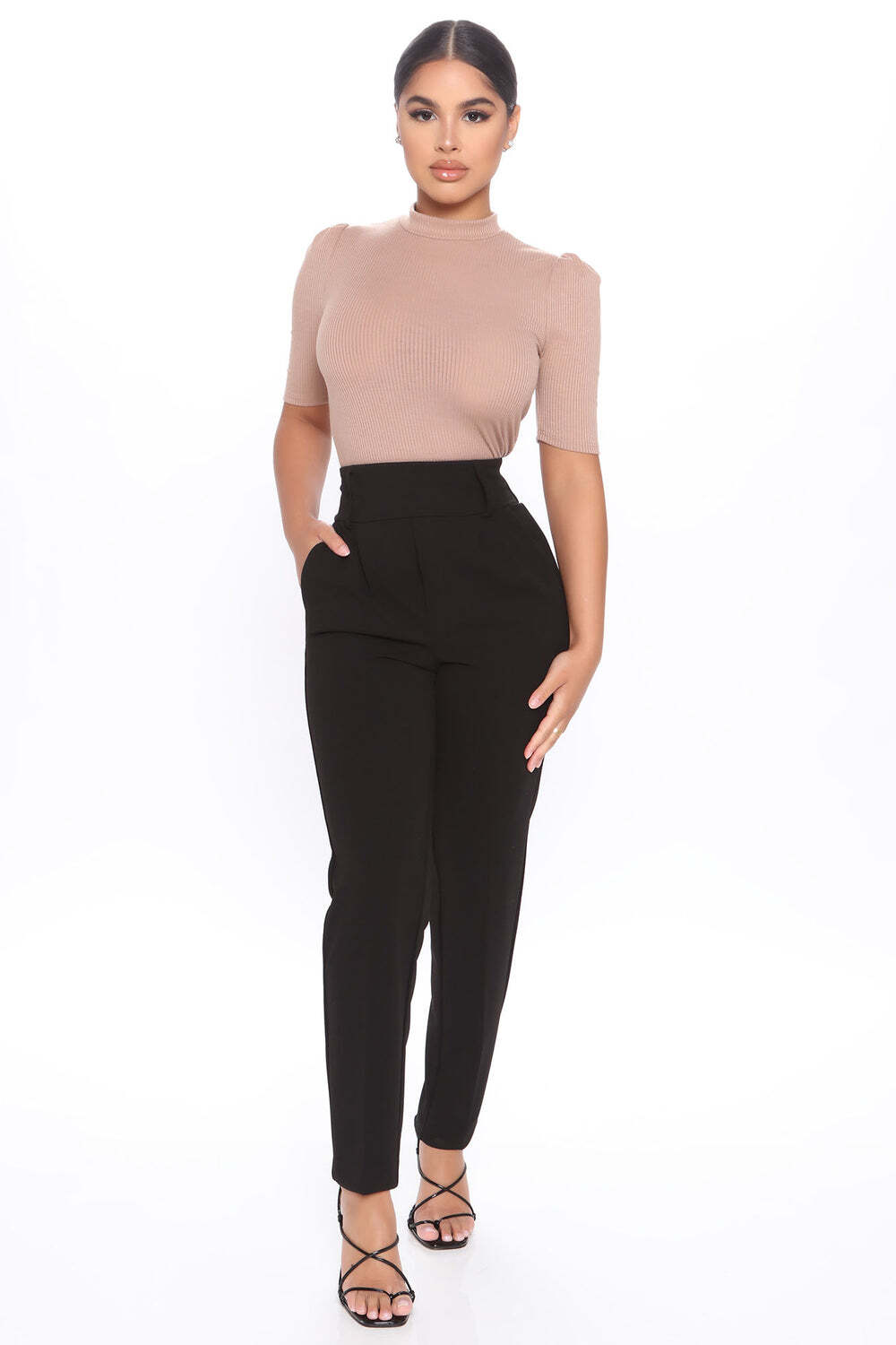 

Брюки Fashion Nova V23056, черный