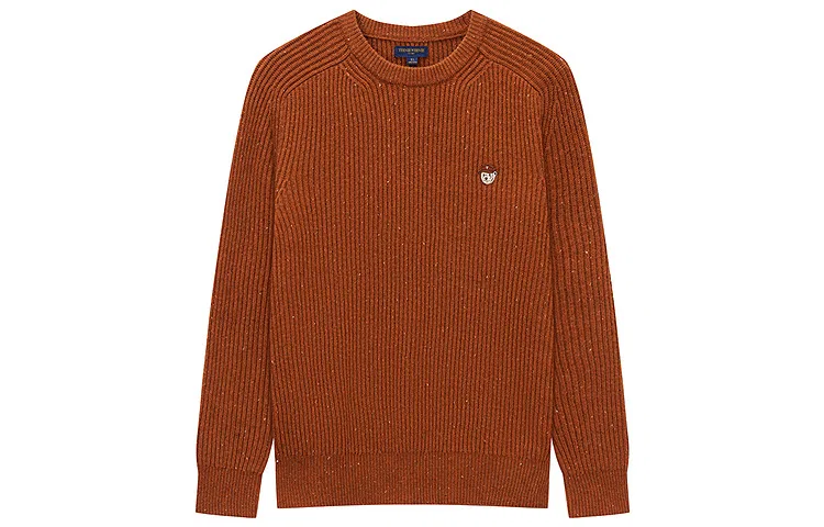 Детский свитер с принтом Evergreen Preppy Style Teenie Weenie Men, Mustard Yellow — фото 3