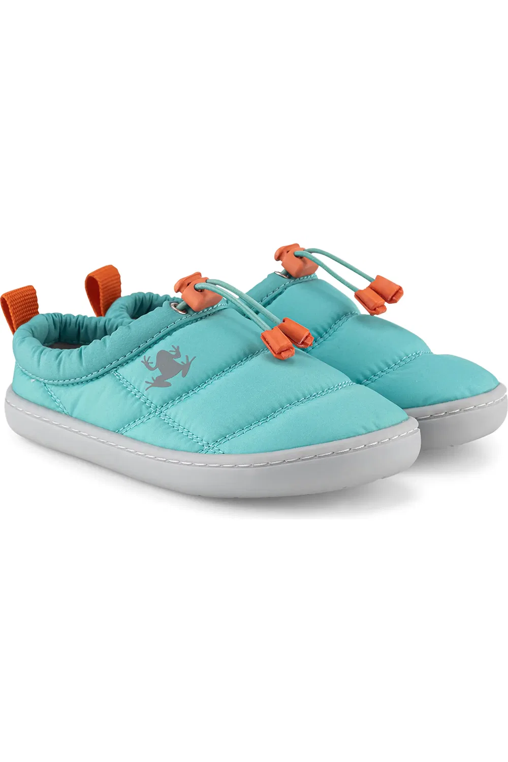 Детские тапочки стеганые на широкой подошве Hoppuff Hopfrög Kids, Dynamic Green