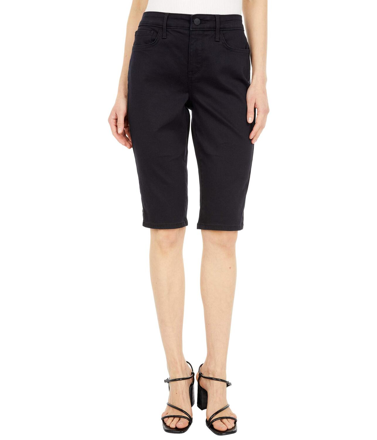 

Шорты NYDJ, Knee Length Denim Capris in Black