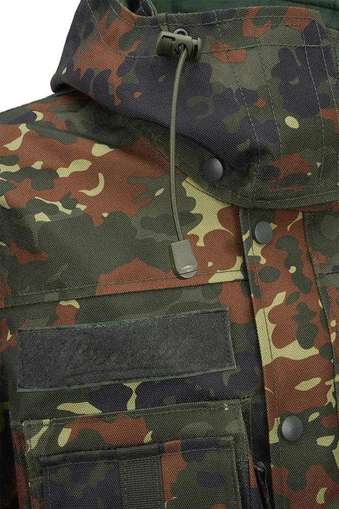 Мужское тактическое пальто Performance Outdoor Jacket Brandit, Camouflage — фото 3