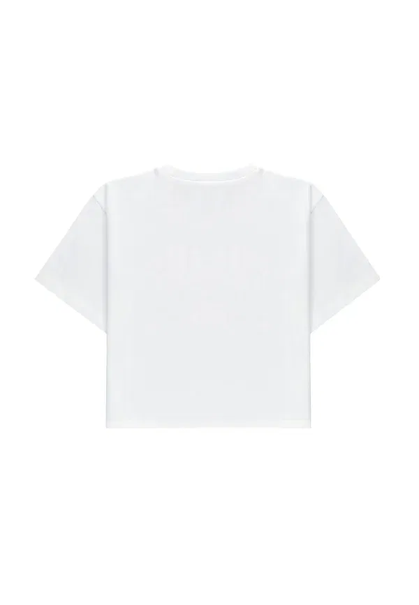 Футболка с принтом Print T-shirt Stella Mccartney Kids, белый — фото 2