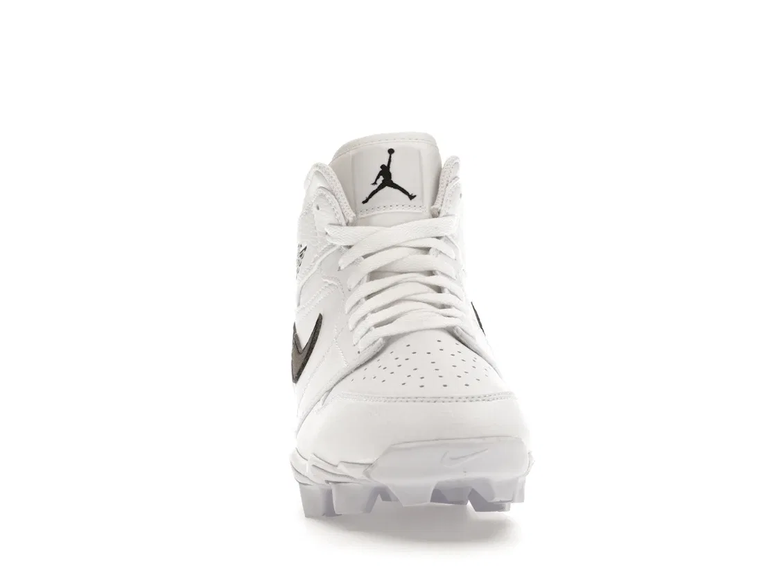Детские кроссовки Lifestyle Jordan 1 Mid Cleat Jordan, White/Black/Black — фото 2
