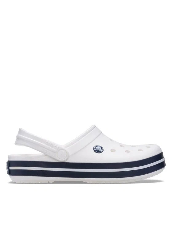 Шлепанцы Crocband Clog K Crocs, белый