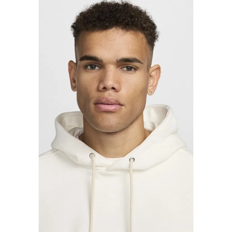 Мужской свитшот-худи с капюшоном Standard Issue Nike, Белый — фото 3