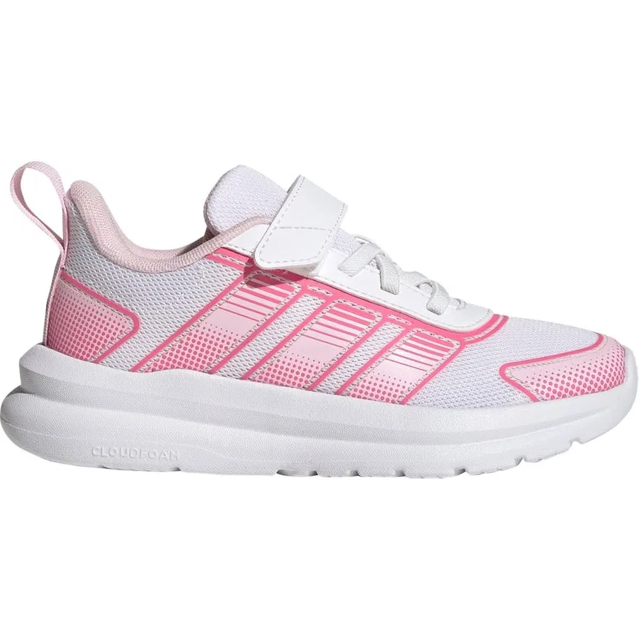 Детские кроссовки с эластичными шнурками Tensaur Run 4.0 adidas, Черный