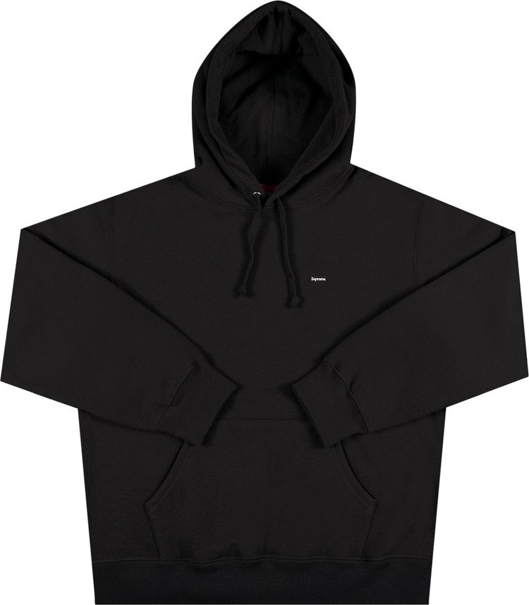 

Толстовка Supreme Small Box Hooded Sweatshirt 'Black', черный