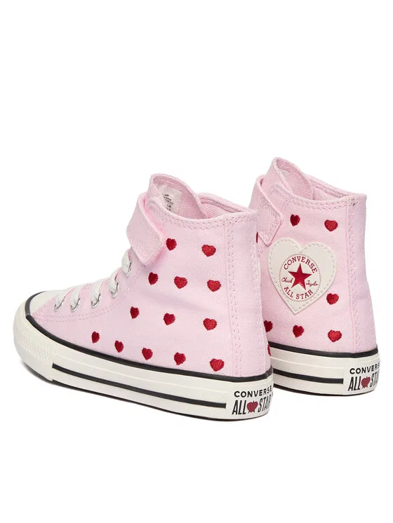 Кеды Chuck Taylor All Star Hearts & Roses Easy-On Chuck Taylor All Star Hearts Roses Easy-On Converse, розовый — фото 3