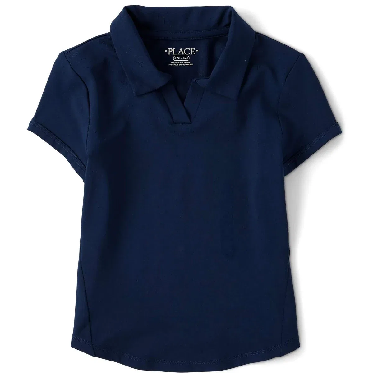 Детское поло для девочек Performance Polo The Children's Place, Blue