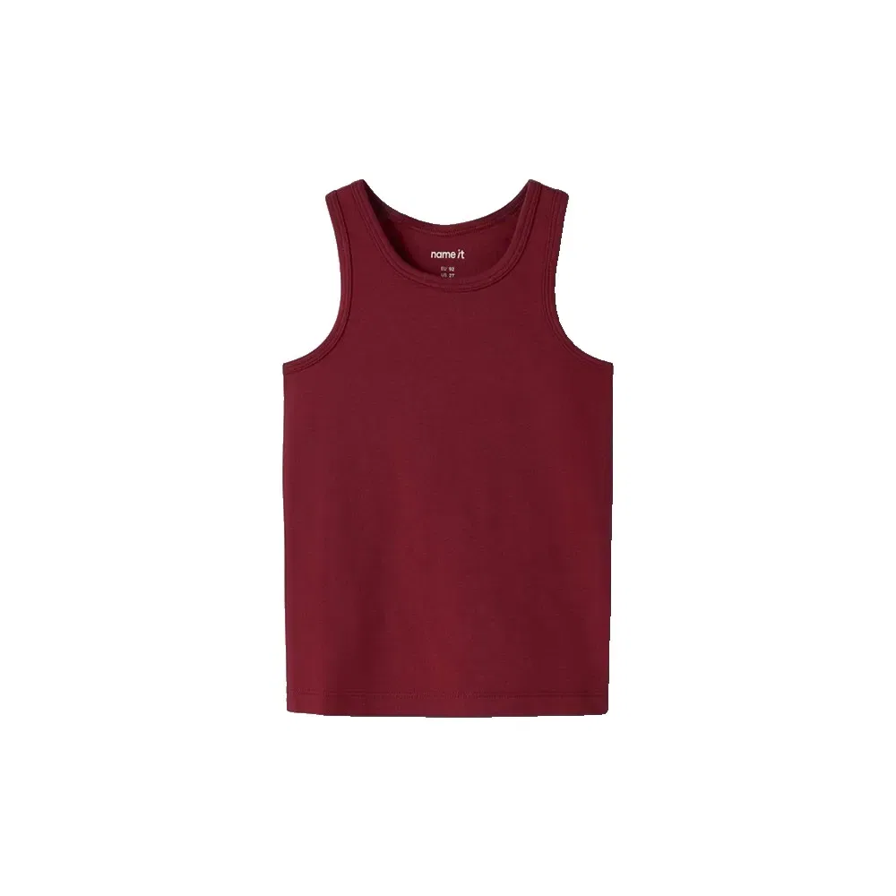 Детские майки с принтом Heart Sleeveless Base Layer 2-Pack Name it, Pink — фото 2