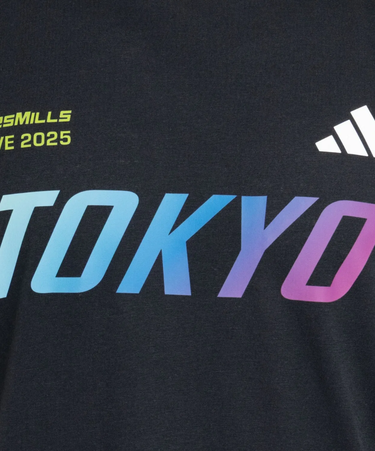 Женская майка без рукавов LesMills Event Tank Tokyo Adidas, Black — фото 3