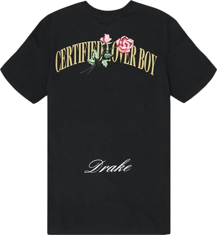 Футболка Nike Certified Lover Boy Rose T-Shirt 'Black', черный — фото 3