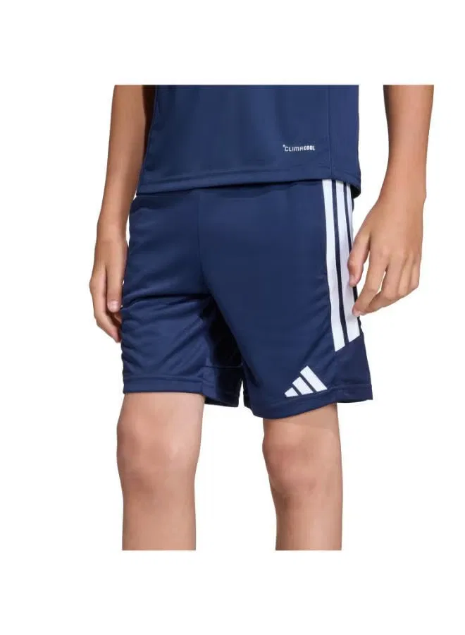 Шорты тренировочные детские Tiro26 League Adidas, темно-синий — фото 4
