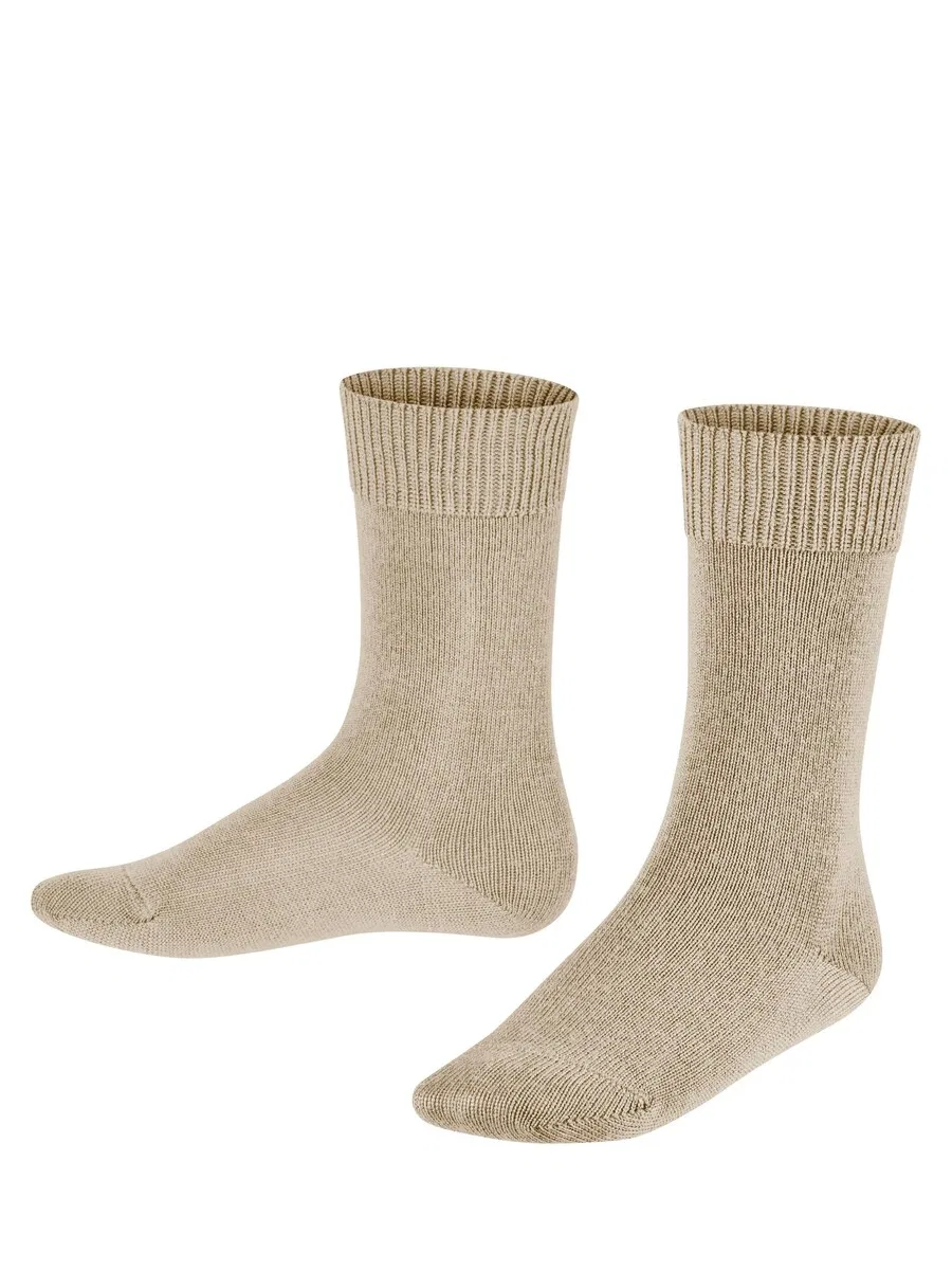 Носки FALKE 'Comfort Wool' кремового цвета