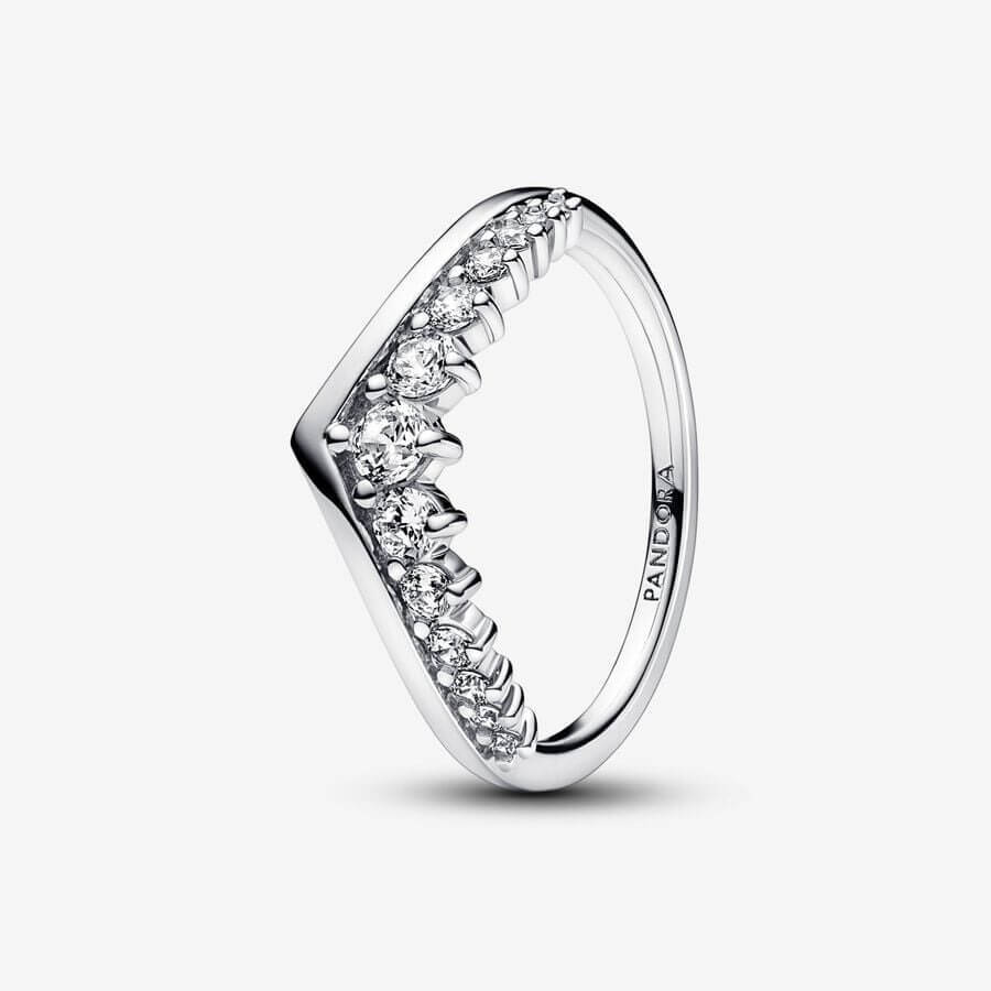 

Кольцо Pandora Timeless Wish Floating Pave, серебро