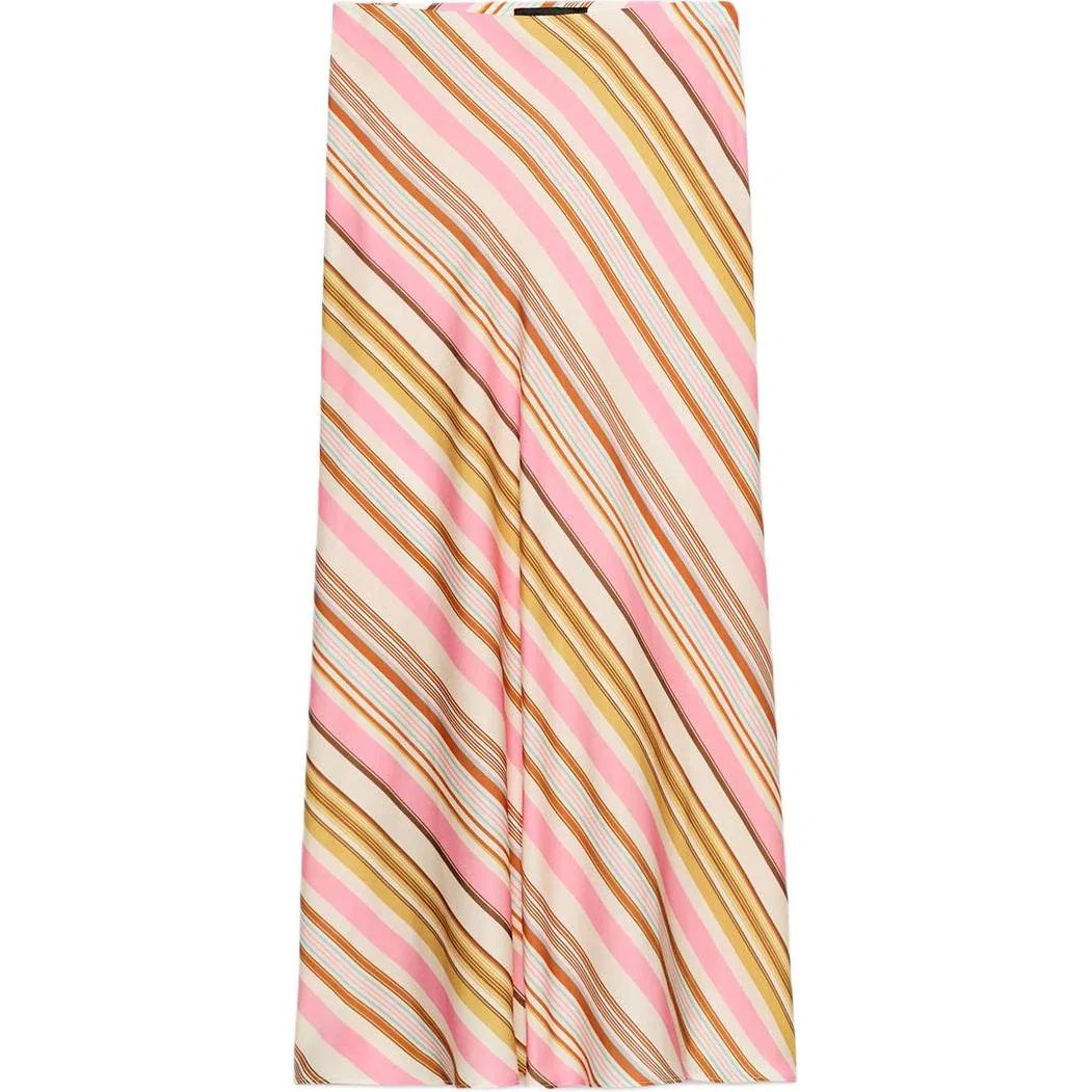 Женская длинная юбка Casual Multicolor ZARA
