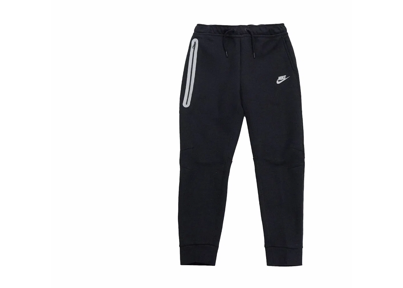 Детские джоггеры с принтом из футера Nike Tech Fleece Reflective Joggers, Black/Silver