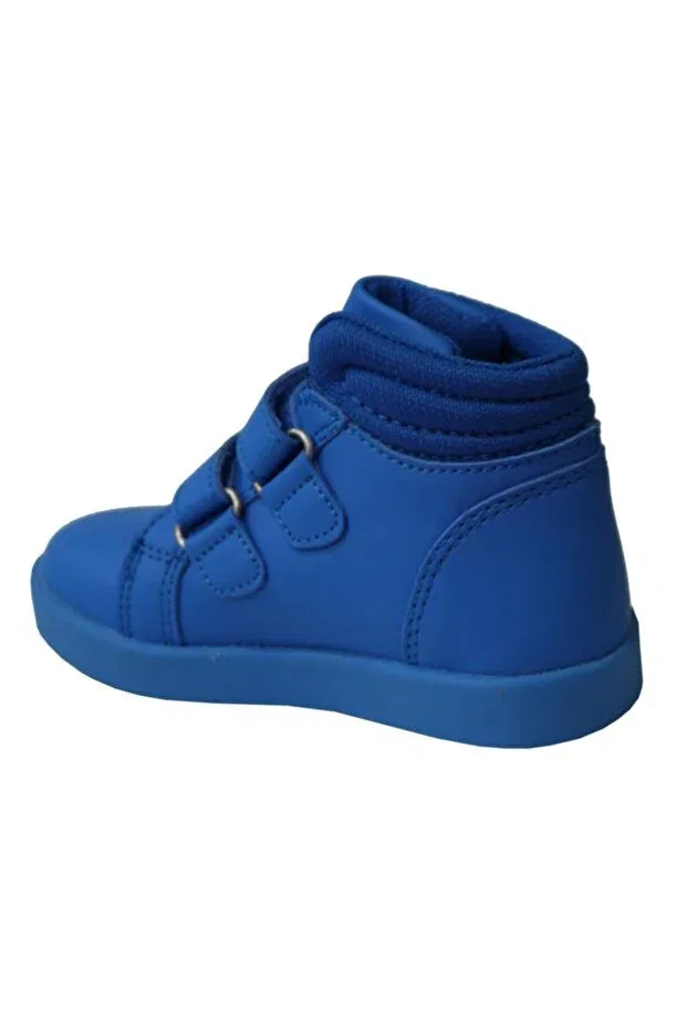 Детские ботинки для девочек на плоской подошве Vicco, Saks Blue — фото 3