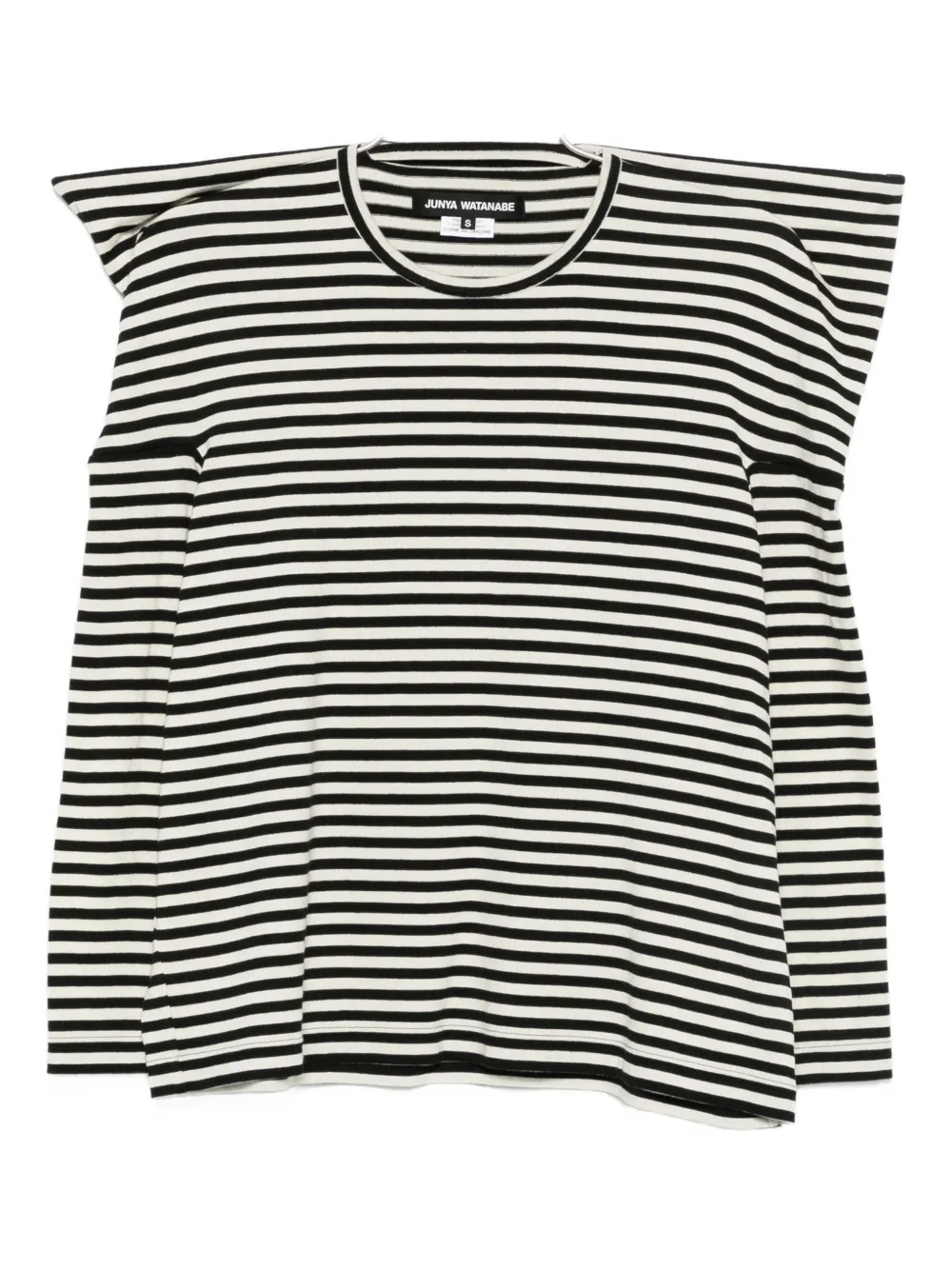 

Полосатая блузка Junya Watanabe, черный