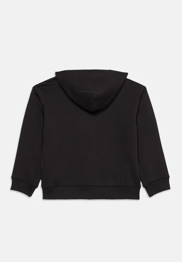 Толстовка на молнии хлопковая Small Logo Full Zip Hoodie New Balance, черный — фото 2
