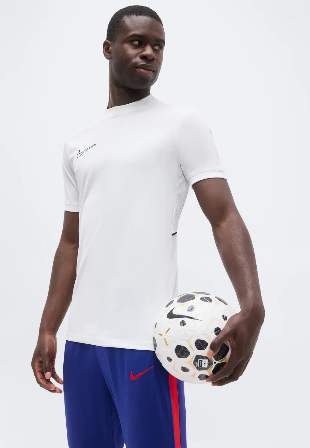 Псж - клубная форма Nike Performance, Deep Royal Blue/Global Red — фото 4