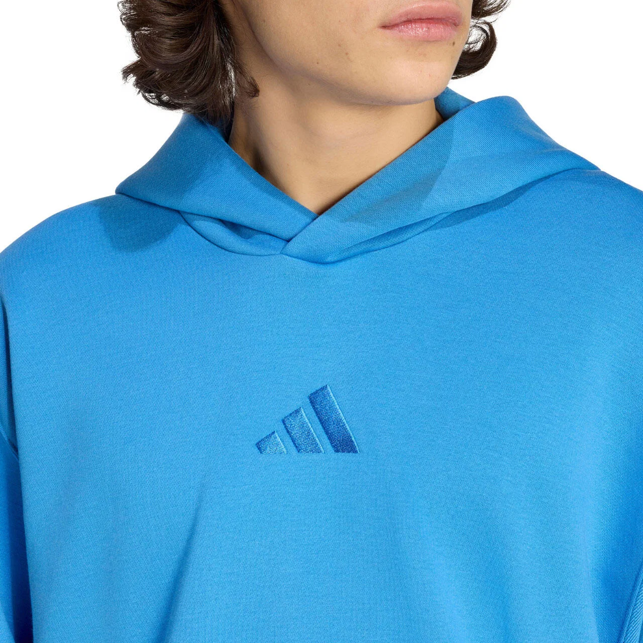 Мужское худи с капюшоном ALL SZN Adidas, Blau Pazifikblau — фото 4