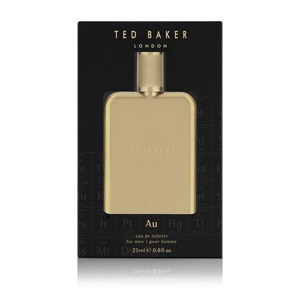 Туалетная вода Ted Baker Tonics Au Gold для мужчин, 25 мл, подарок для путешествий — фото 3