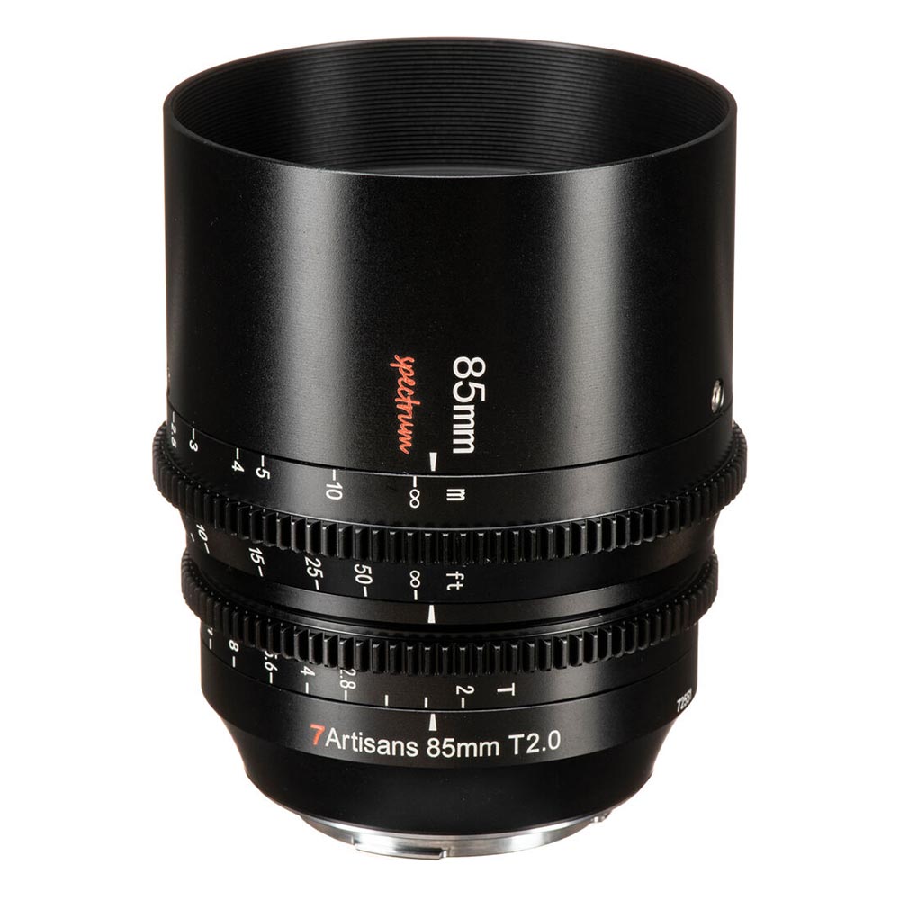 

Кинообъектив 7Artisans 85mm T2.0 Spectrum, Sony E Mount, черный