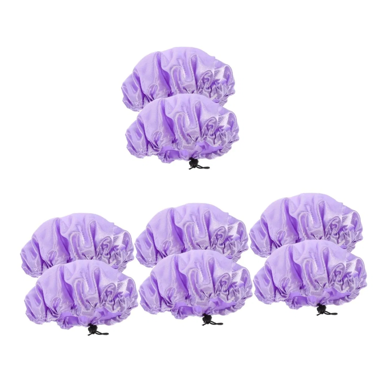 Набор шапочек для душа Satin, Beavorty, 8 шт, 26x26 см, Lilax4Stk