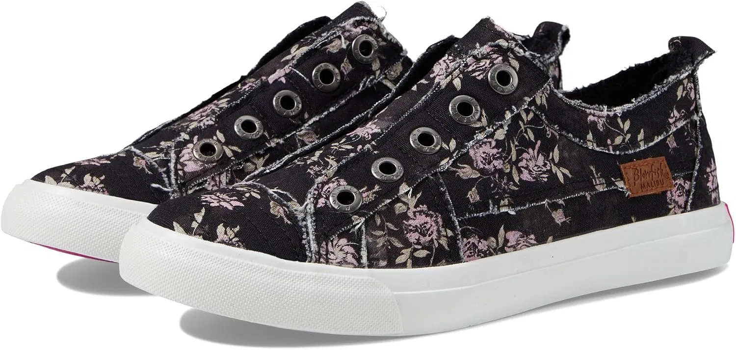 Детские кроссовки для девочек Saggio-K Blowfish Malibu, Black Retro Rose — фото 2