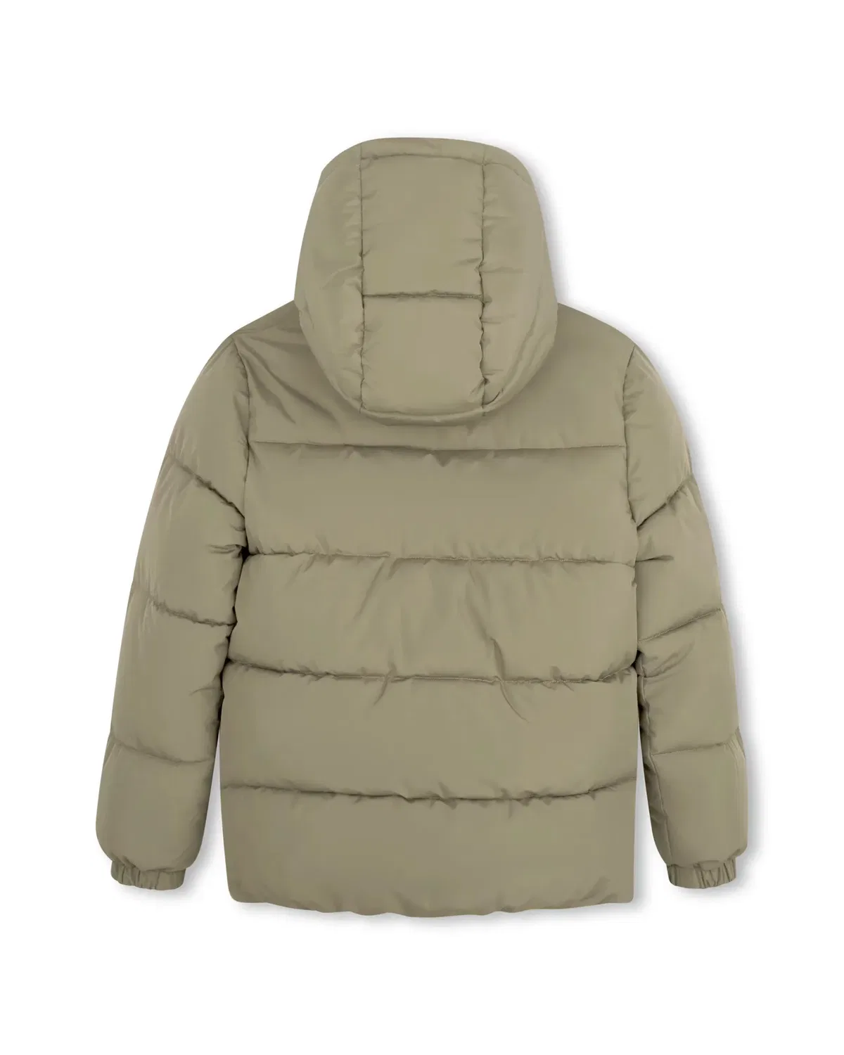 Детский пуховик для мальчиков с капюшоном BOSS Kidswear, Verde — фото 3