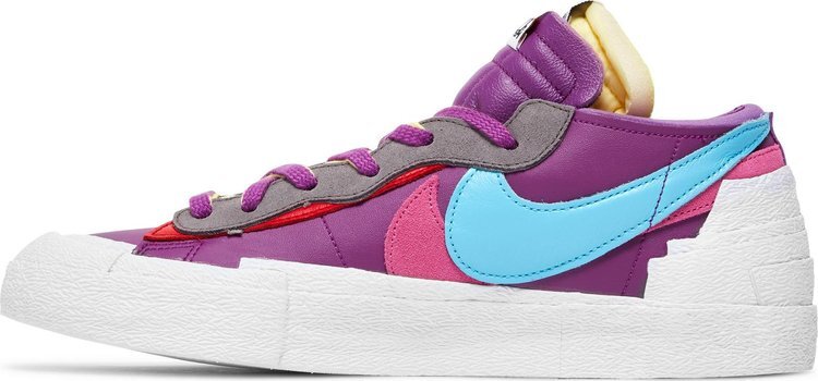 Кроссовки Nike KAWS x sacai x Blazer Low 'Purple Dusk', фиолетовый — фото 4
