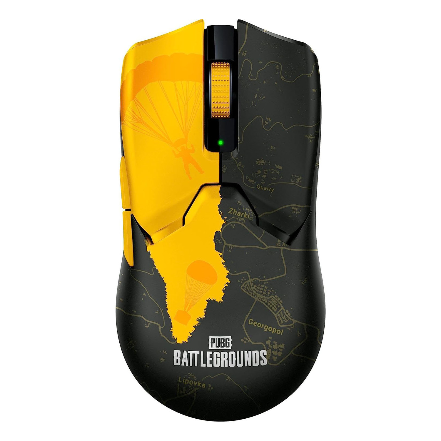 

Игровая мышь Razer Viper V2 Pro Pubg Battlegrounds Edition, черный/желтый