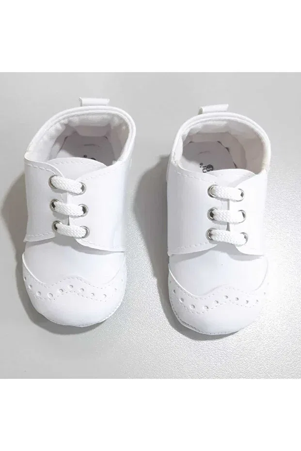 Детские туфли для девочек на плоской подошве Sönmez Baby, White