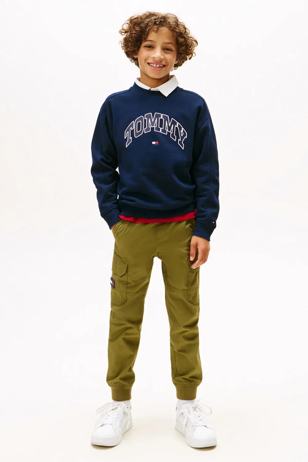 Свитшот с принтом Varsity Tommy Hilfiger, Blue — фото 3