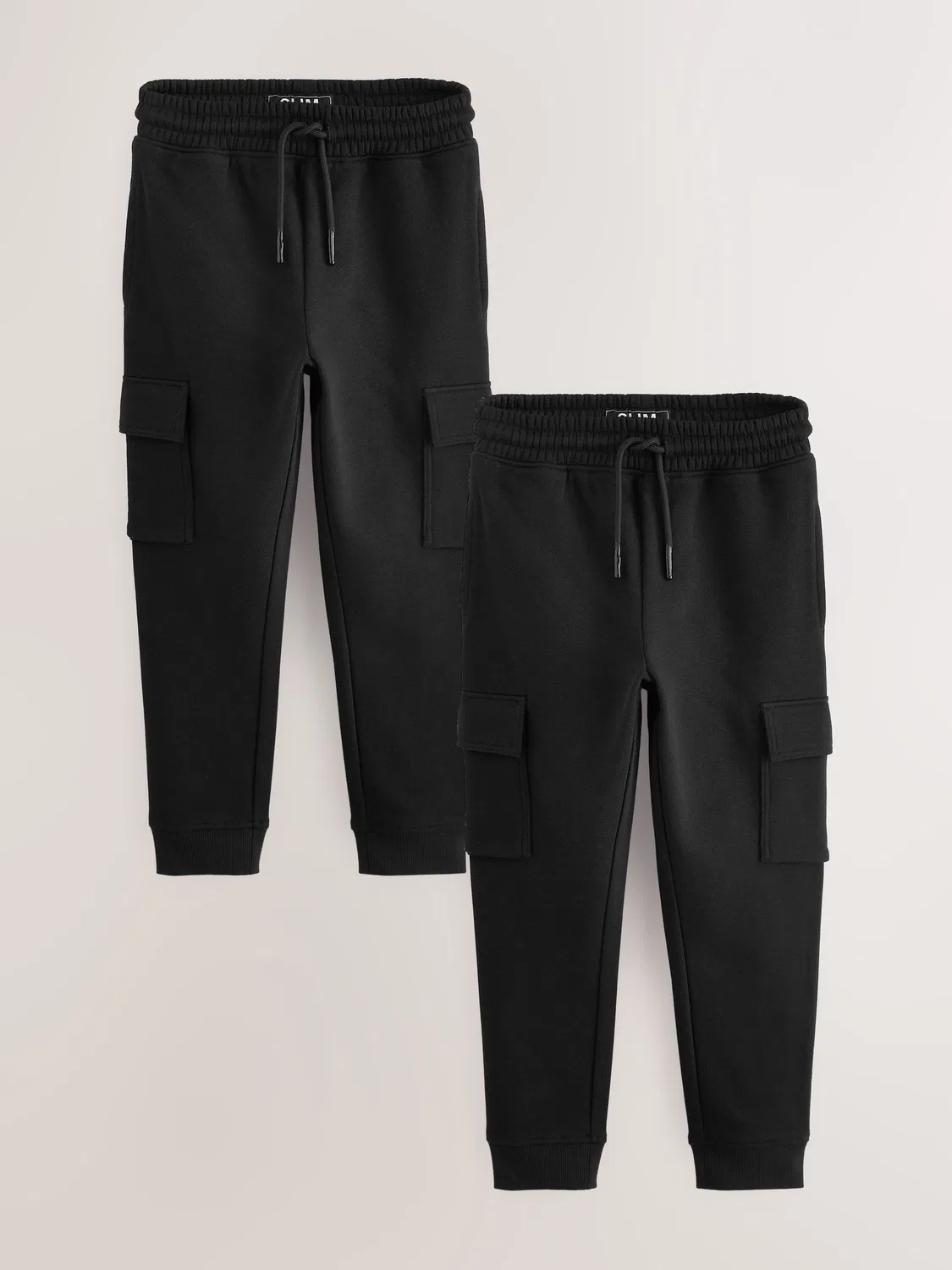 Джоггеры карго, 2 шт., Slim Fit Next, черный