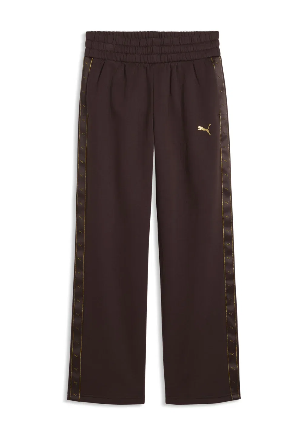Леггинсы Essentials Tape свободного кроя - спортивные штаны Puma, Chocolate Fondue — фото 4