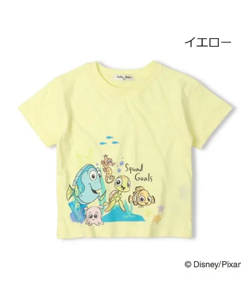 Детская футболка с принтом Finding Nemo Jolly Jury, Sax Blue — фото 3