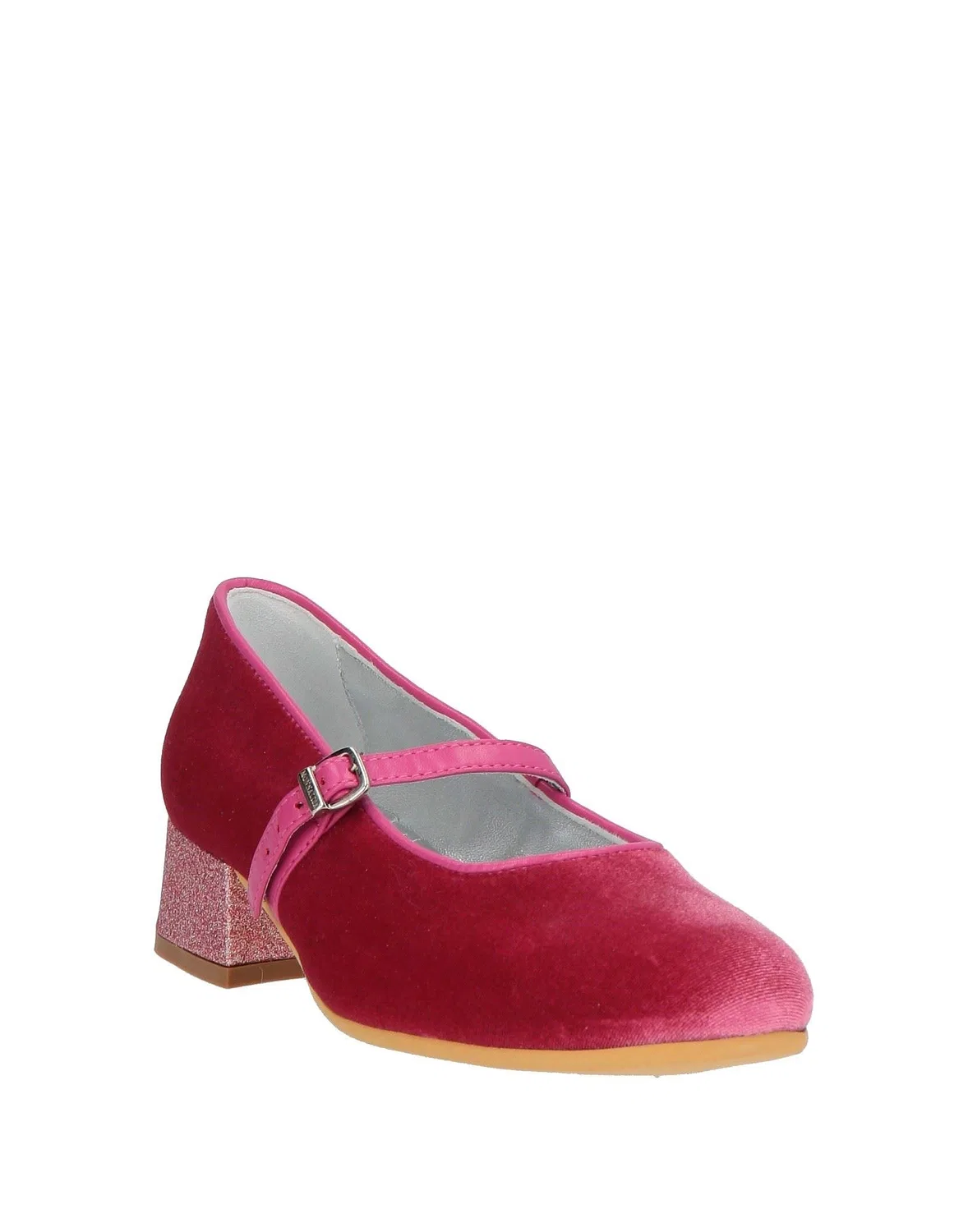 Детские балетки для девочек Mary Jane Flats Monnalisa, светло-розовый — фото 2