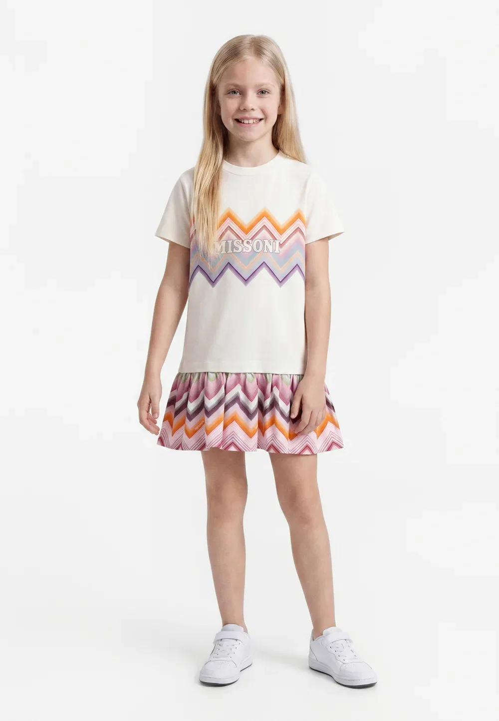 Платье - трикотажное платье Missoni, Ivory