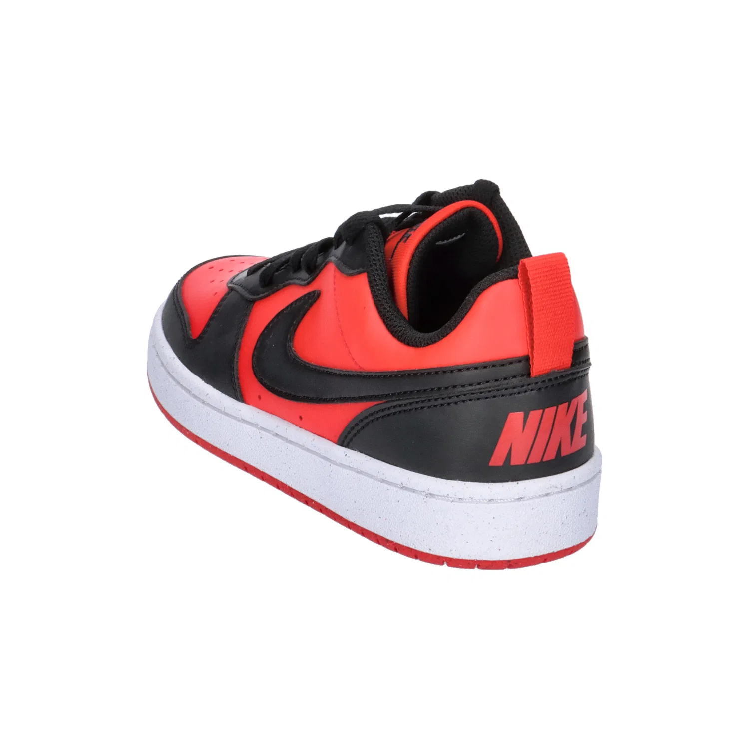 Детские кроссовки с обновленным дизайном Court Borough Low Recraft Nike, Rot Schwarz — фото 4