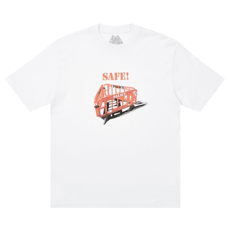 

Футболка Palace Safety T-Shirt 'White', белый