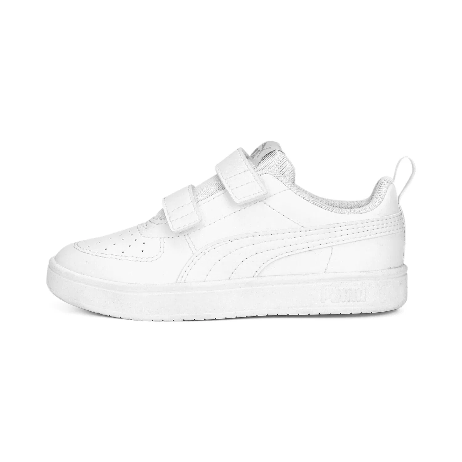 Детские кроссовки с низким верхом PUMA Rickie V Puma, Weiss Grau — фото 3