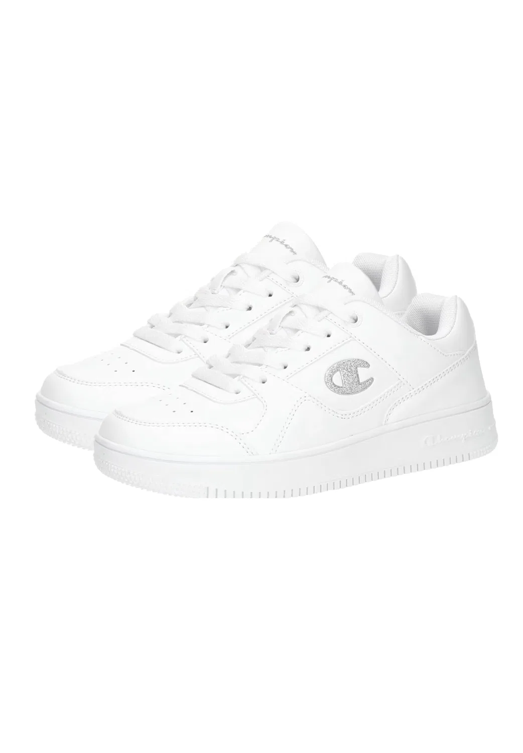 Детские кроссовки для девочек с закрытым носком Rebound Low G Gs Champion, White Ww001